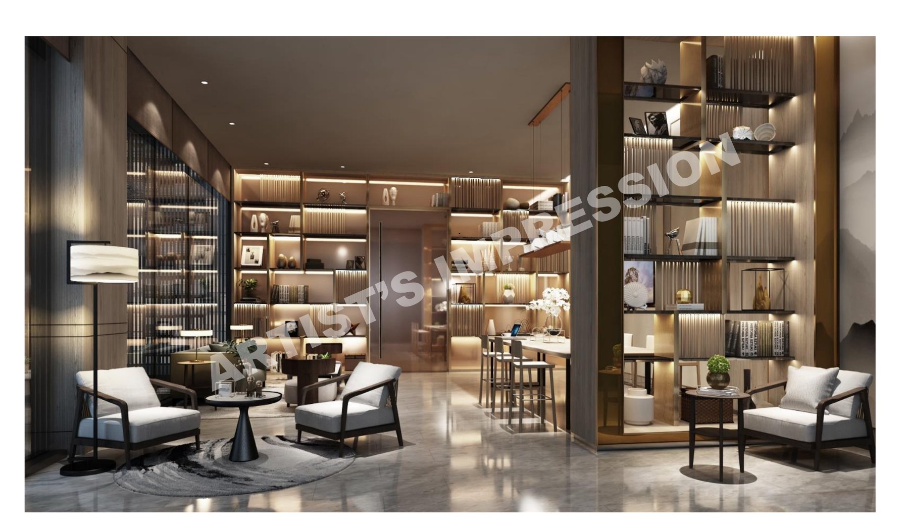 Clubhouse lounge (artist’s impression)